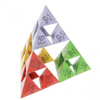수지원에듀마트,시어핀스키 삼각형 전개도(80매)